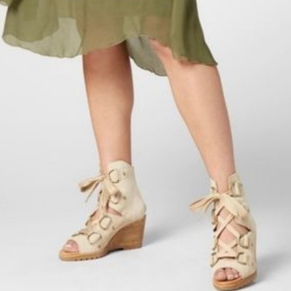 Sorel After Hours Ghillie Lace-up Booties NWOB